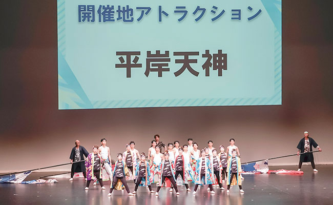 平岸天神によるよさこい演舞1