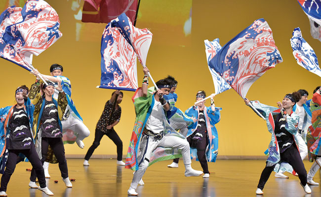 平岸天神によるよさこい演舞2