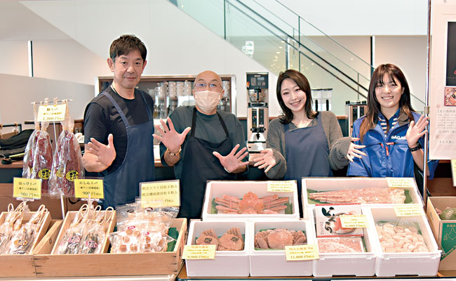 お土産品販売ブースの様子2