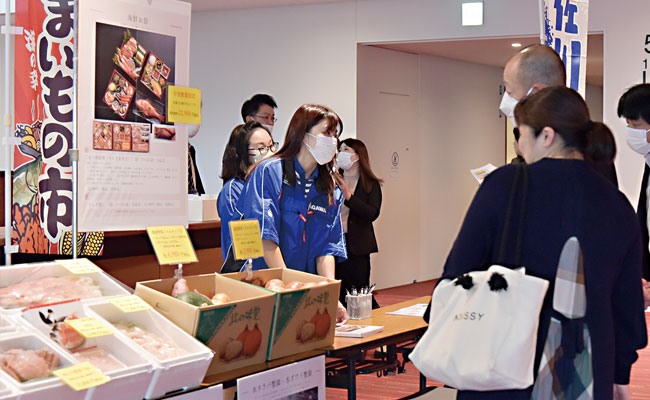 お土産品販売ブースの様子3