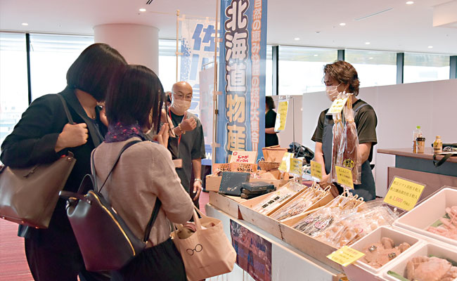 お土産品販売ブースの様子6