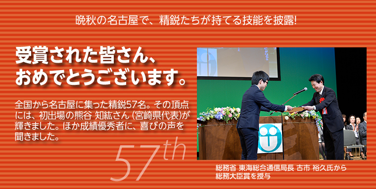 晩秋の名古屋で、精鋭たちが持てる技能を披露!