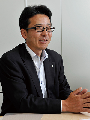 ▲代表取締役社長・山﨑 真人氏 