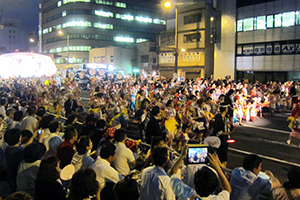 ▲ねぶた祭りなどのイベントにも従業員が連れだって参加。