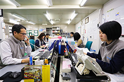 本社コールセンターの様子