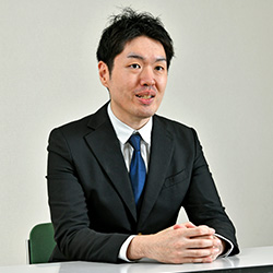 ▲社長室長 佐野 宏大氏