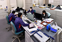 社内の様子